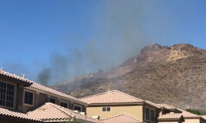 Crews protect homes from northwest Phoenix brush fire