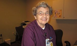 Tempe woman retiring after 57 years of hospital volunteer work