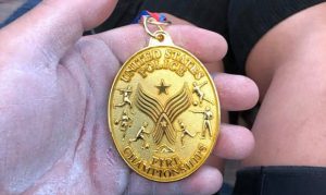 Glendale firefighter flexes muscles in national Olympic-style competition
