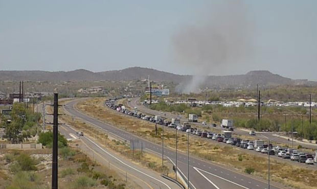 (Arizona Department of Transportation Traffic Camera)...