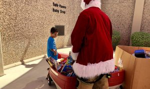 Phoenix Fire surprises young patients with 'Christmas in July' event