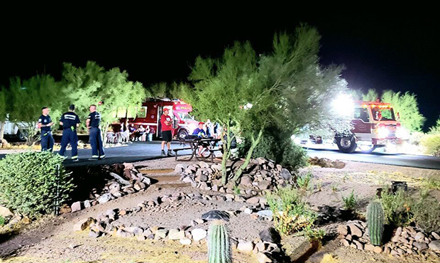 Related Woman rescued from abandoned mine shaft in central ArizonaVideo: Woman spins wildly during ...