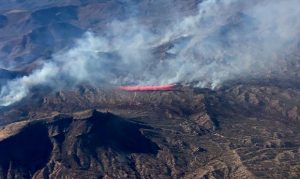 Wildfire northeast of Scottsdale grows to around 2,000 acres