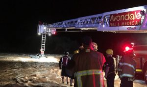 Photos of dramatic West Valley rescue show dangers of flash flooding