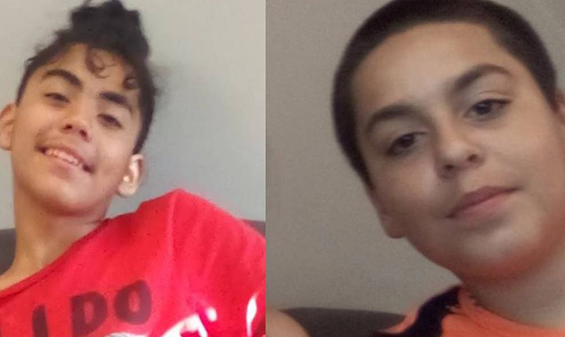 Danny Vargas, left, and Noah Vargas...