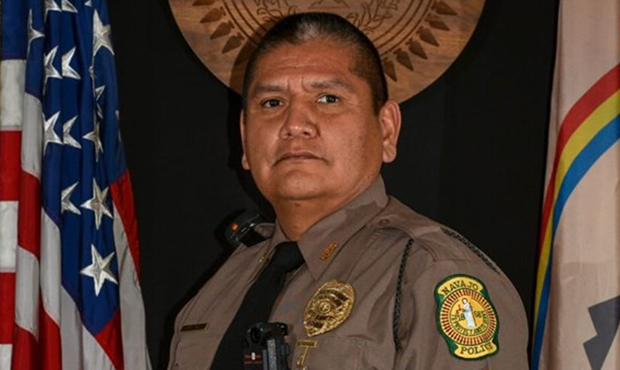 Sgt. Lamar Martin (Facebook Photo/Navajo Police Department)...