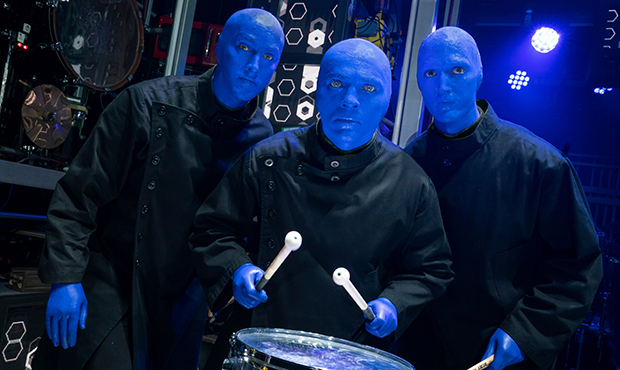 (Blue Man Group Photo)...