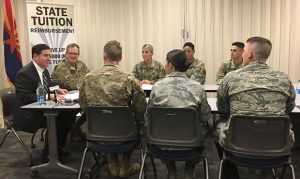 Ducey announces $1M in tuition funding for National Guard members