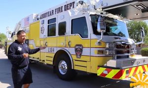 Goodyear Fire Department unveils cancer-conscious fire truck