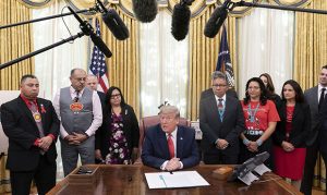 Trump creates panel on issue of missing, murdered indigenous women