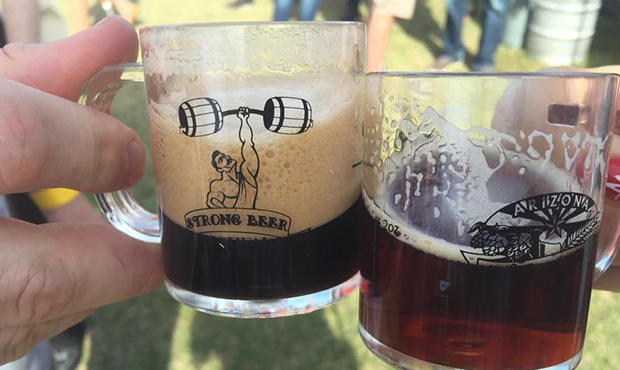 (Arizona Strong Beer Festival)...