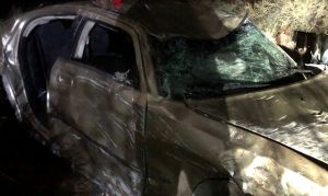 Driver flies off Arizona highway, survives 400-foot roll downhill