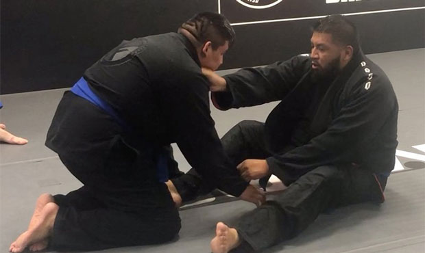 Salt River Pima-Maricopa Indian Community's fitness center and programs helped Alex Alejandre, righ...