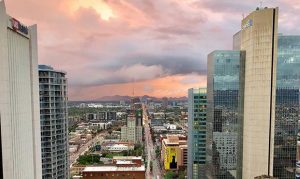 Ranking says Phoenix is a top 50 city in the world, top 20 large city in the US
