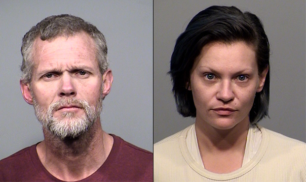 Left: Micheal Ellison. Right: Jasmine Sizelove. (Yavapai County Sheriff's Office)...
