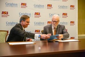 Arizona State, Creighton announce health care education partnership