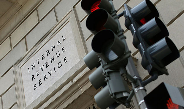 WASHINGTON, DC - JULY 22:  The Internal Revenue Service Building is shown July 22, 2013 in Washingt...