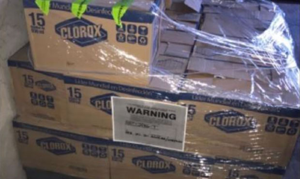 Diluted cleaning products. (U.S. Immigration and Customs Enforcement/Courtesy)...