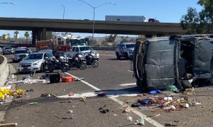 Westbound I-10 lanes at Interstate 17 split reopened after crash in Phoenix