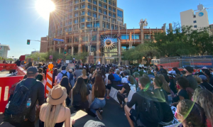 Metro Phoenix protesters march downtown for 6th consecutive night