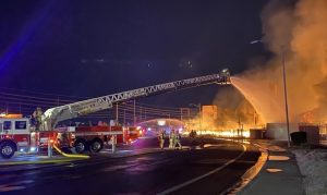 Fire in downtown Phoenix billows smoke across the city Sunday night