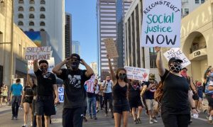 Phoenix councilman attends protests, encourages positive interaction