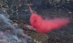 Arizona fire officials say drone use interfering with work on Bighorn blaze