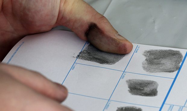 fingerprint card...