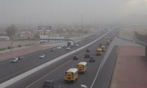 Monsoon storm brings dust, rain to West Valley