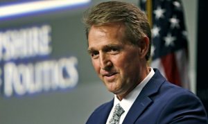Former Sen. Jeff Flake of Arizona among Republicans endorsing Biden
