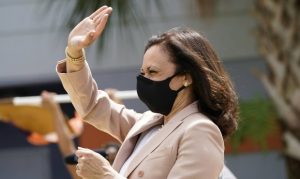 Kamala Harris speaks virtually with Arizona Latino business group