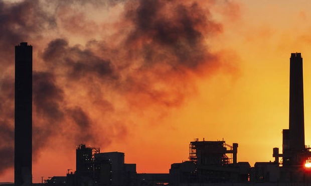 A coal-fired power plant in Wyoming. (AP Photo/J. David Ake, File)...