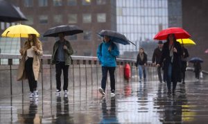 A little rain might fall in Phoenix after Christmas weekend