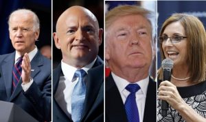 Biden, Kelly hold onto leads in Arizona poll of likely voters
