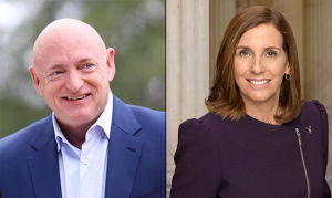Live blog: Martha McSally, Mark Kelly square off in sole Senate debate