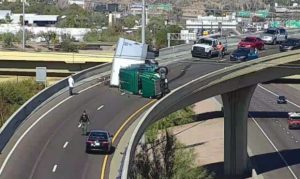 Crash closes transition ramp from US 60 to eastbound I-10 in Tempe