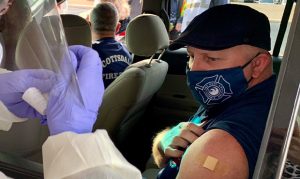 Valley fire leaders receive coronavirus vaccine, hope others will follow
