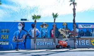 New Phoenix mural pays tribute to coronavirus front-line workers