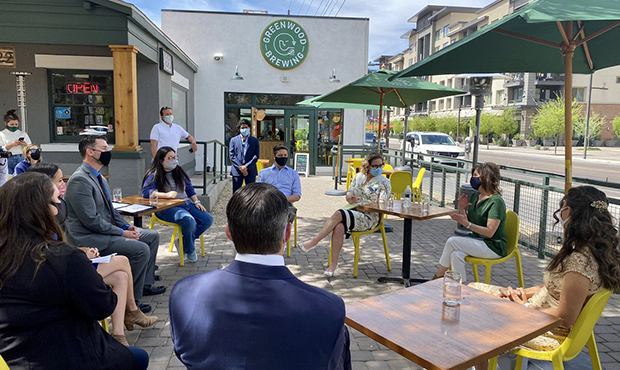 Small business owners met up with Senator Krysten Sinema to discuss incoming relief, the importance...