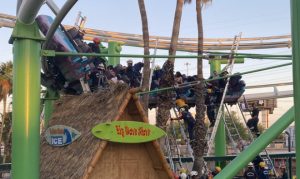 Fire units respond to stalled roller coaster in Phoenix with 22 riders stuck