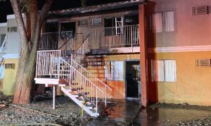 Toddler, 2 adults escape late-night apartment fire in Phoenix