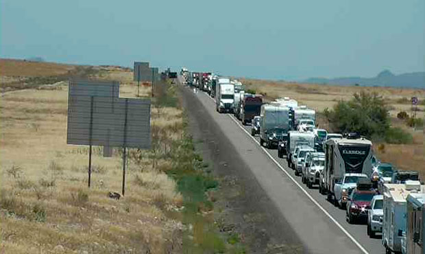 (Arizona Department of Transportation Traffic Camera)...
