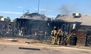 First responders help boy, dog escape from Mesa apartment fire
