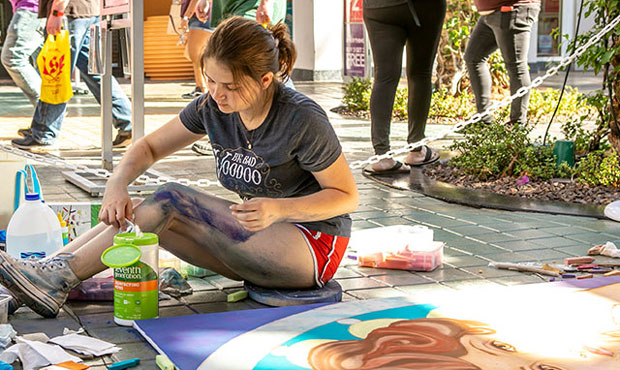 World of Chalk Art Festival (Courtesy photo/Tempe Marketplace)...