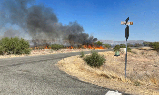 Cornville Fire (Courtesy photo/Yavapai County Sheriff's Office)...