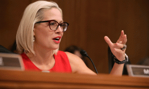 Sen. Sinema of Arizona defends her support of legislative filibuster
