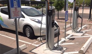 Tempe installs 7 new electric vehicle charging stations at public library