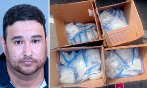 Arizona DPS seizes nearly 100 pounds of meth, arrests California man