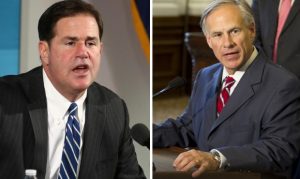 Ducey, Texas' Abbott ask governors to send enforcement help to border