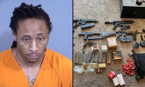 DPS seizes weapons, drugs from Phoenix drive-by shooting suspect